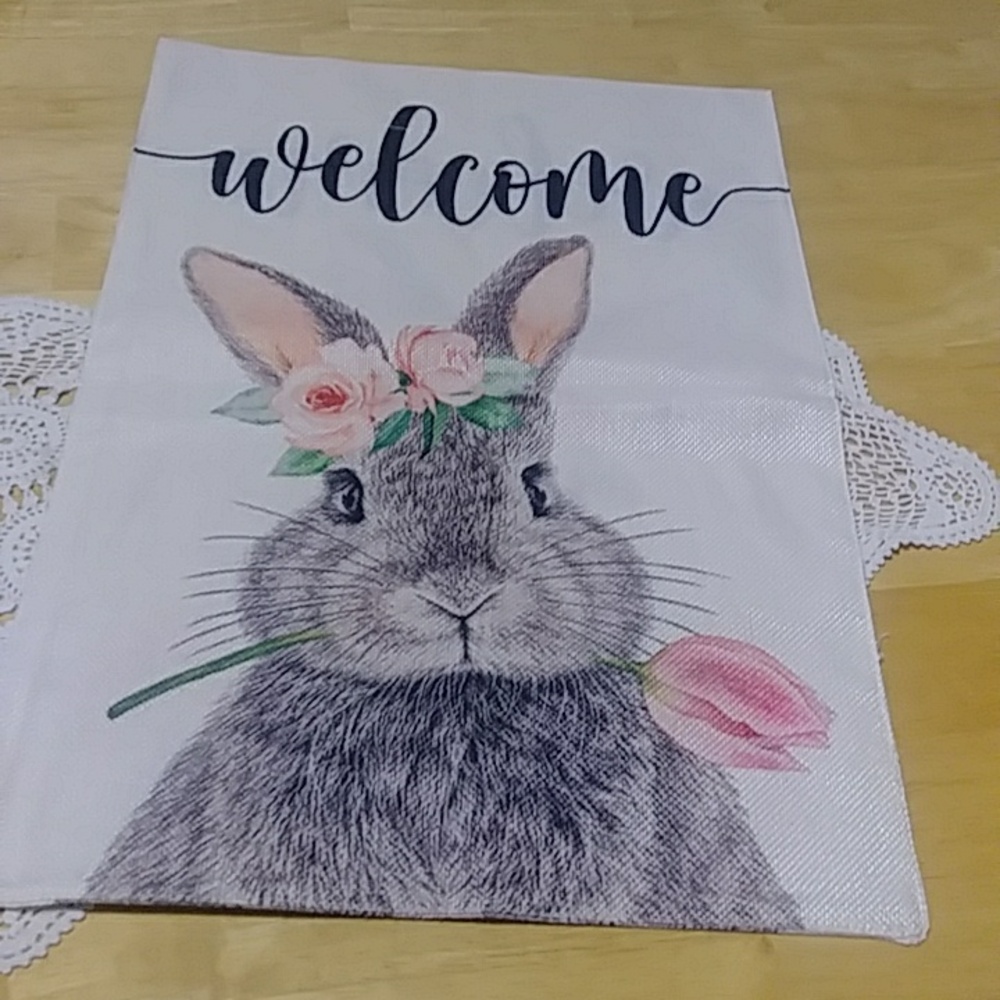 Easter holiday garden flag, nwot